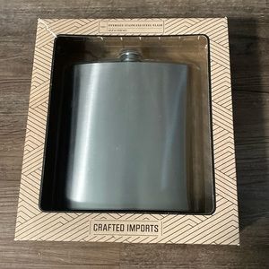 40 oz Giant Oversized Stainless Steel Flask Drink Bar Water Alcohol Gift